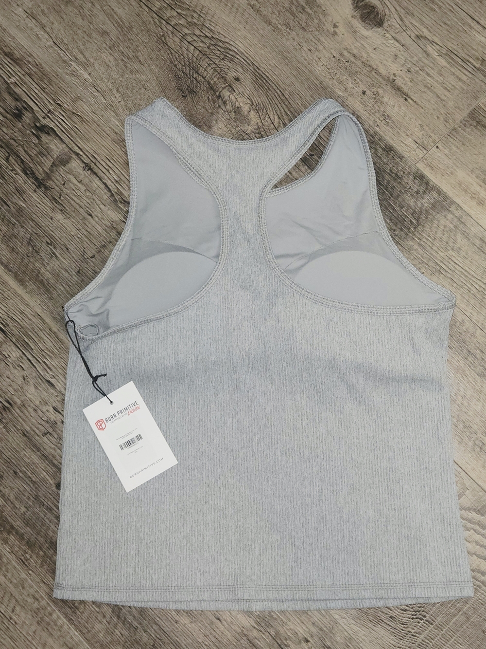 Born Primitive Light Gray Perfect Ribbed Tank - Picture 2 of 3